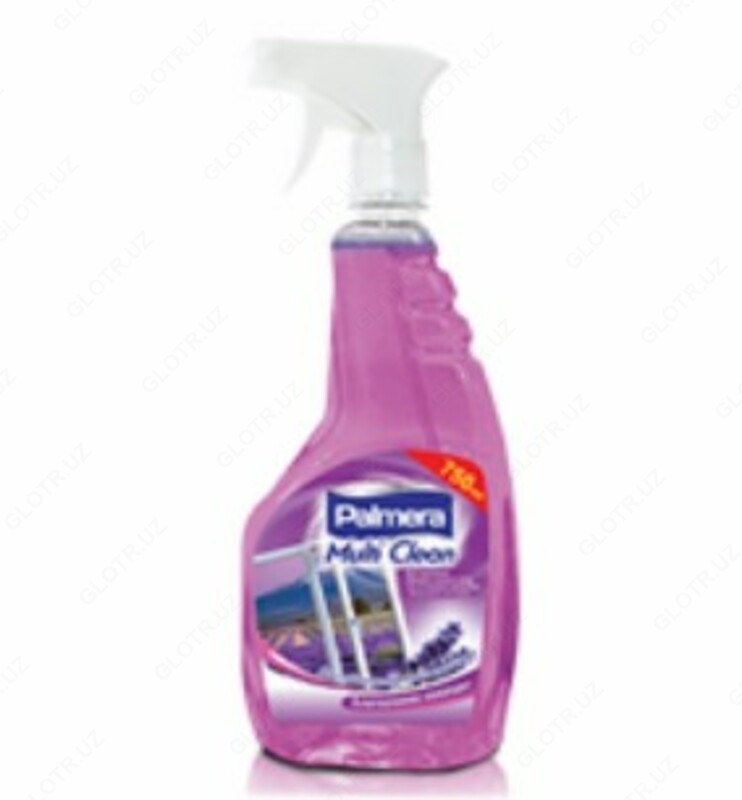 Спрей для стекол и гладких поверхностей «Palmera»(с ароматом лаванды)530мл