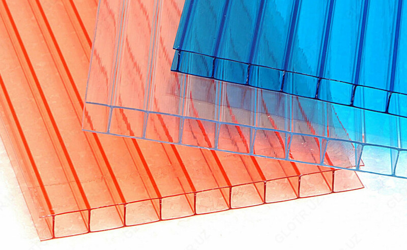  Сотовый поликарбонат «LEKSAN» 12000x2100x10мм - 