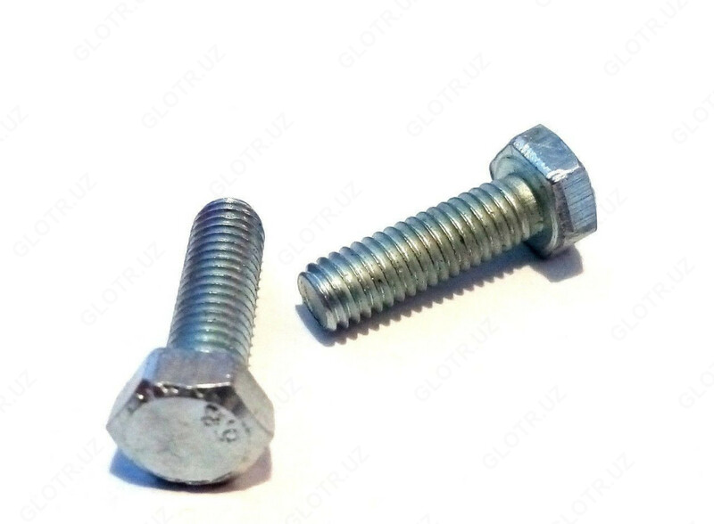  Болты оцинкованные М8х60 мм DIN 933 - 