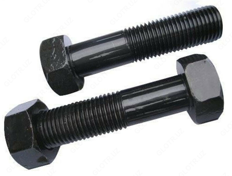 Bolt to'liqsiz M12 * 160 GOST 7798-70 ip bilan galvanizlangan