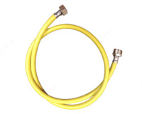  Шланг газовый DN-12 фитинги гайка*гайка (80см) - 