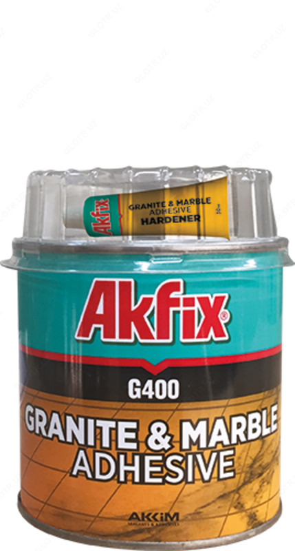  Akfix G400 Клей для гранита и мрамора (1000gr) - 
