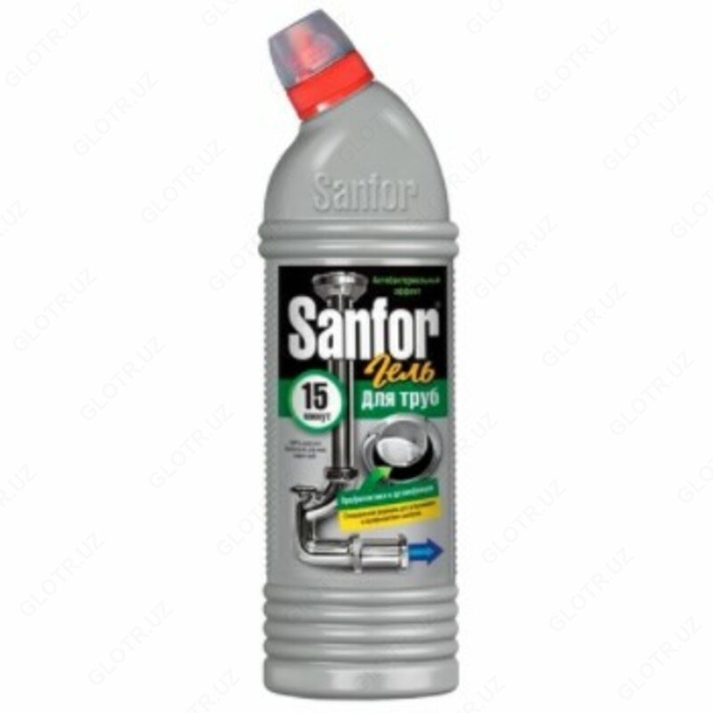  SANFOR для прочистки труб Профилактика и дезинфекция (750мл) - 