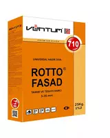  Гипсовая выравнивающая штукатурка и наружных работ VENIUM ROTTO FASAD EXTRA 610 (25 кг) - 