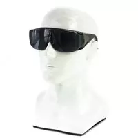 Очки защитные открытого типа  затемненные  ударопрочный поликарбонат Россия Сибртех