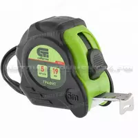  Рулетка Графит  обрезиненный корпус  амортизатор  5 м х 19 мм. СИБРТЕХ - 