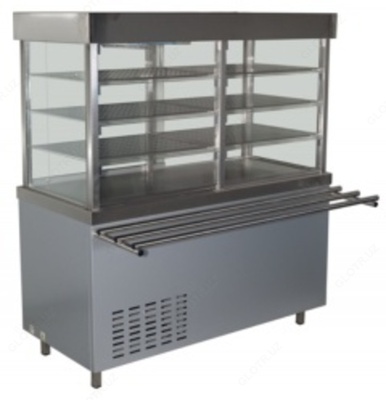 МАСТЕР- Прилавок-витрина охлаждаемый закрытый ПВ-11/7Н комплект