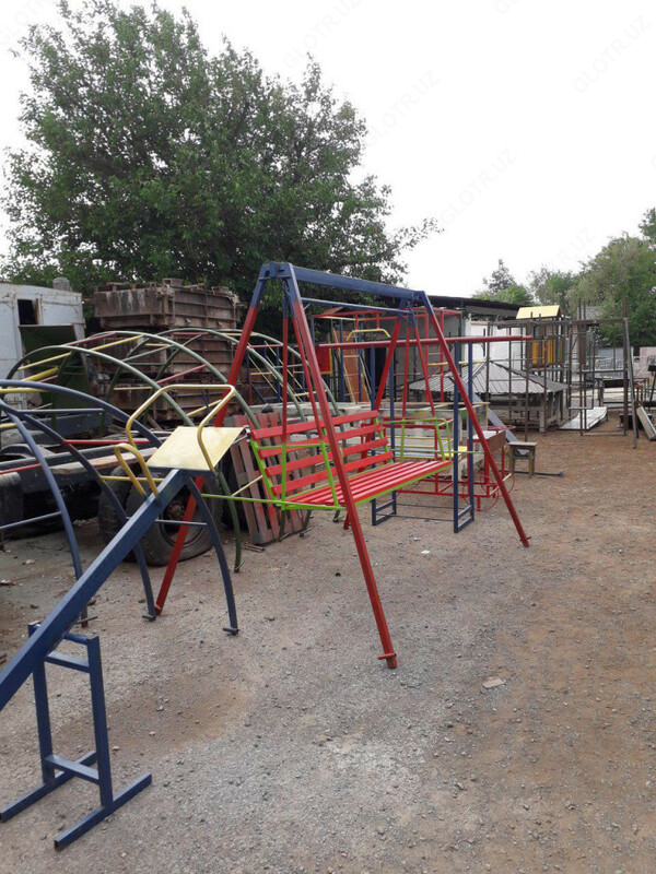 Качели двойные