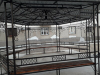 Беседка шестигранная 3200х3200х2900мм скованными элементами - 9 200 000 сум