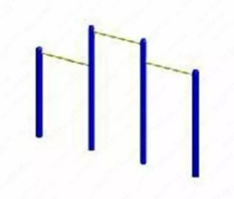 Турник 3-х возрастной