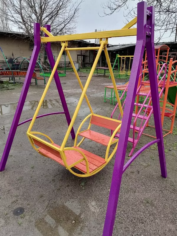 Качели лодочка детская