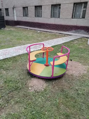 Детская карусель малая сидячая