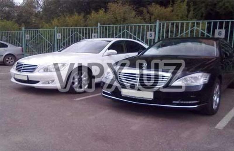  Аренда машины с водителем в Ташкенте - MERCEDES-BENZ W221S - 