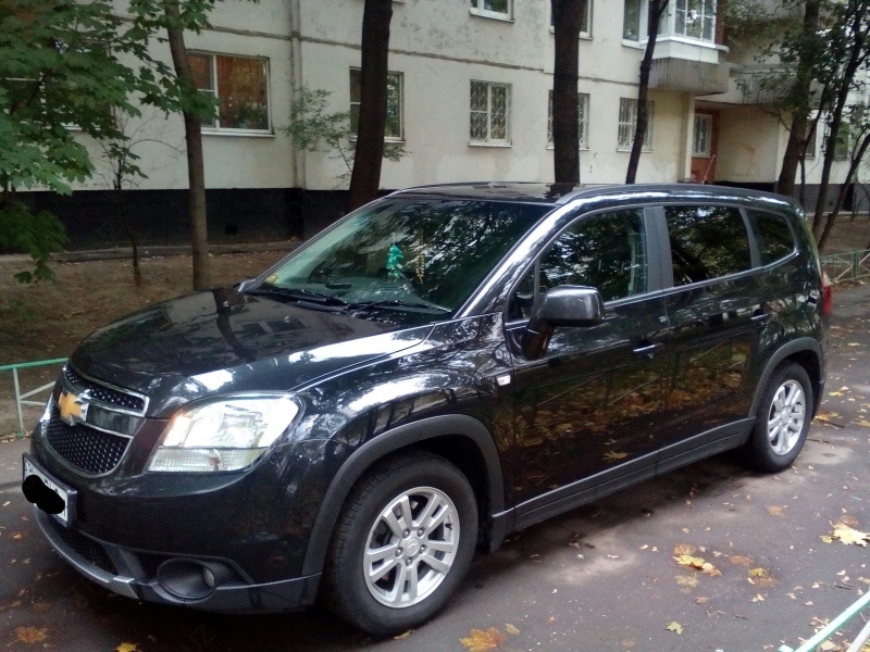   Аренда машины с водителем в Ташкенте - Chevrolet Orlando