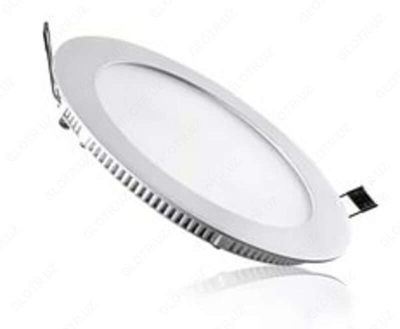 O&#39;rnatilgan LED yoritgich (dumaloq panel) 18W