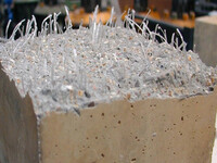  Стеклопластиковая фибра для бетона - 