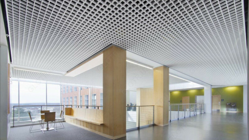 по запросу Классический грильято - стандартный решетчатый подвесной потолок