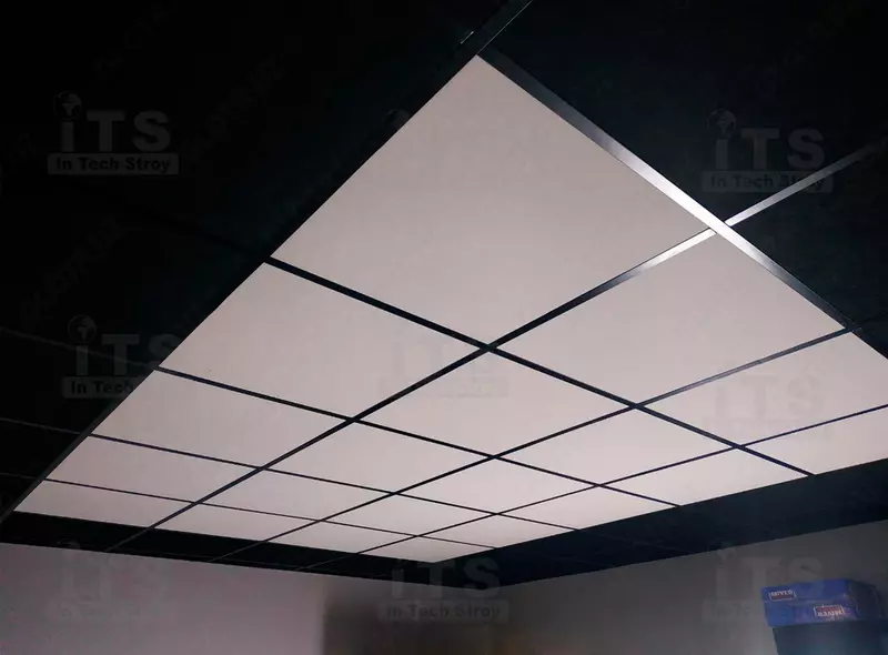 Панели Rockfon Industrial Opal InTechStroy