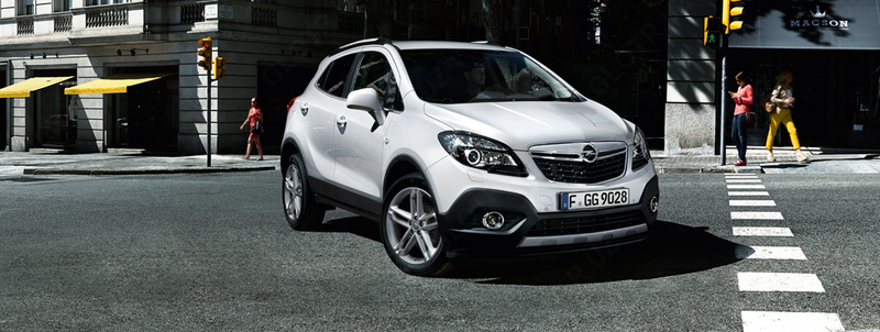Кроссовер марки OPEL MOKKA