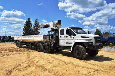 Перевозка грузов с краном