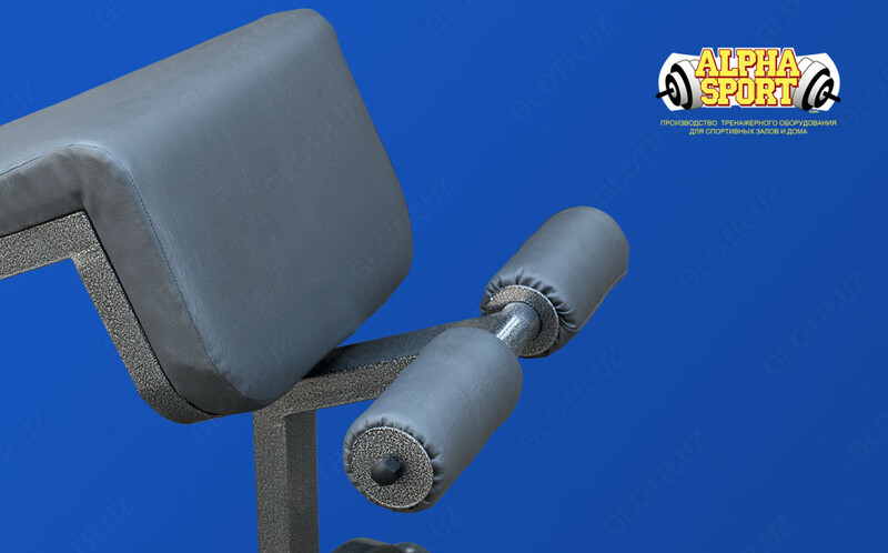  Тренажерная пресс скамья простая наклонная - 