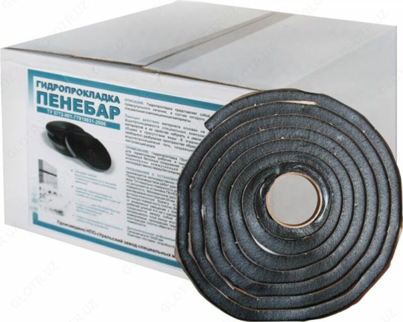 Гидропрокладка Пенебар ( бентонитовый шнур Penebar )