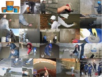 Проникающая гидроизоляция для поверхностей бетонных и железобетонных конструкций Гидрохит проникающий ( проникновение 15 см ) - от {0} сум