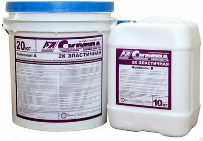 Скрепа 2К эластичная компонент А