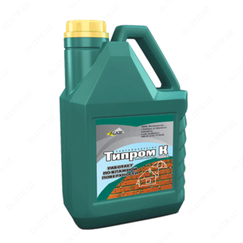 Гидрофобизатор Типром К Люкс Готовая к применению кремнийорганическая эмульсия.