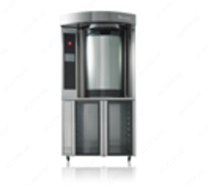 Круглая минипечь с расстойкой