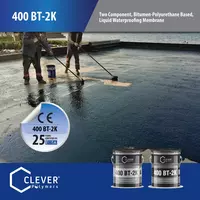 двухкомпонентный Жидкий Битум Полиуретановый Clever Polymers 400 BT Оптом и розница