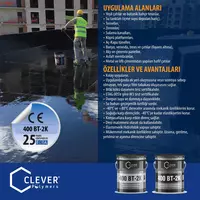 двухкомпонентный Жидкий Битум Полиуретановый Clever Polymers 400 BT OOO "OVERINSULATION"