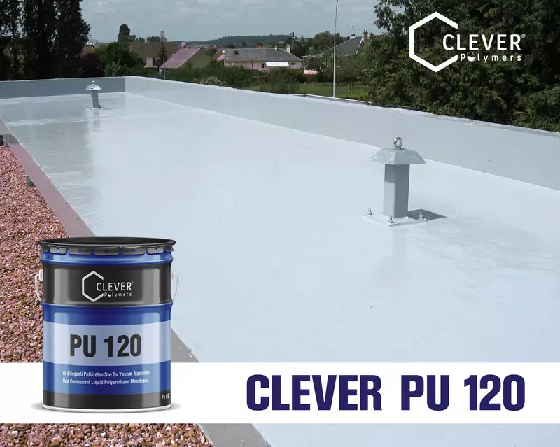 Гидроизоляция Полиуретановая УФ-стойкая PU Base 120 Clever Polymers
