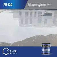 Гидроизоляция Полиуретановая УФ-стойкая PU Base 120 Clever Polymers Оптом и розница