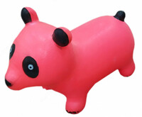 Резиновая игрушка панда розового цвета - по запросу