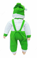 Детская кукла игрушка для девочек с зеленым костюмом - по запросу