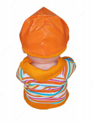 Детская кукла игрушка для девочек с комплектом оджеды оранжевого цвета - Цена по запросу