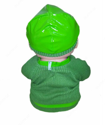 Детская кукла игрушка для девочек с комплектом одежды зеленого цвета - Цена по запросу