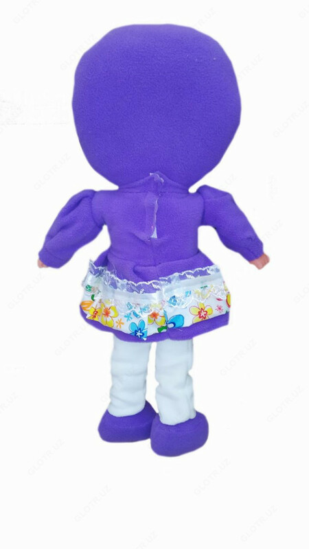 Детская кукла игрушка для девочек с комплектом одежды фиолетового цвета - по запросу