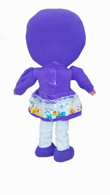 Детская кукла игрушка для девочек с комплектом одежды фиолетового цвета - Цена по запросу