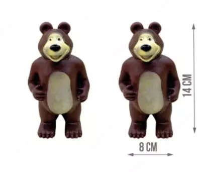 Резиновая игрушка Медведь "Чи-Чи" (RT-085) - Цена по запросу