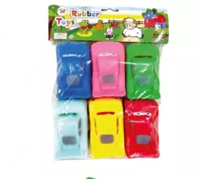 Комплект резиновых машинок (RT - 089) Ассортимент