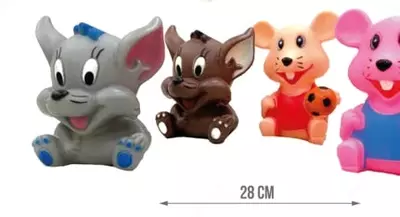 Комплект резиновых "Чи-Чи" мышат (RT - 040) Ассортимент