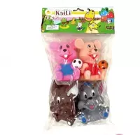 Комплект резиновых "Чи-Чи" мышат (RT - 040) Ассортимент - по запросу