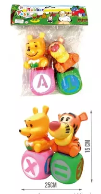 Комплект резиновых игрушек "Винни кубик" (RT - 087)