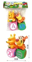 по запросу Комплект резиновых игрушек "Винни кубик" (RT - 087)