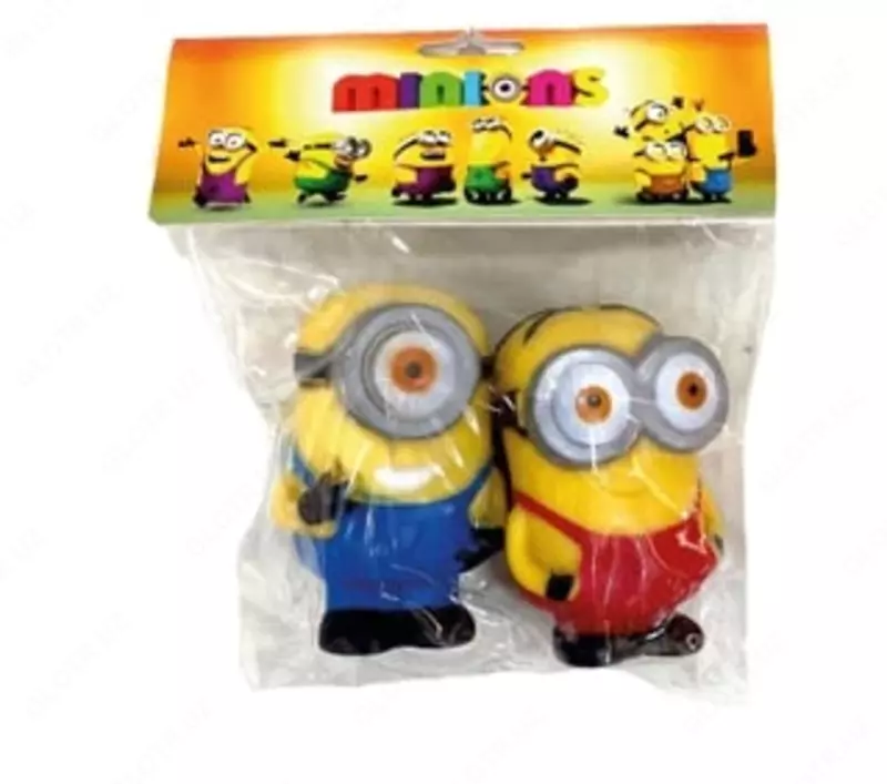 Резиновые игрушки "Миньоны" (RT-040-1) - по запросу