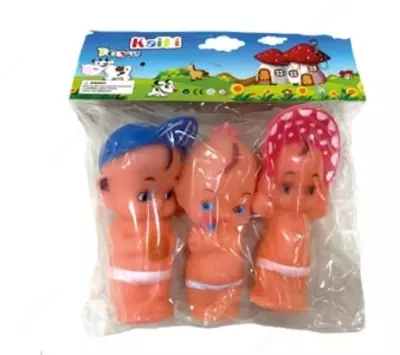 Резиновые игрушки "Маленькие малыши" (RT-090-1)