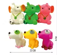 Kauchuk o'yinchoq "Kichik Chi-Chi" (RT 018-1) Assortiment