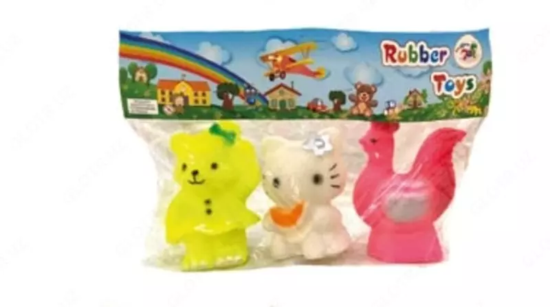 Kauchuk o'yinchoq "Kichik Chi-Chi" (RT 018-1) Assortiment - по запросу